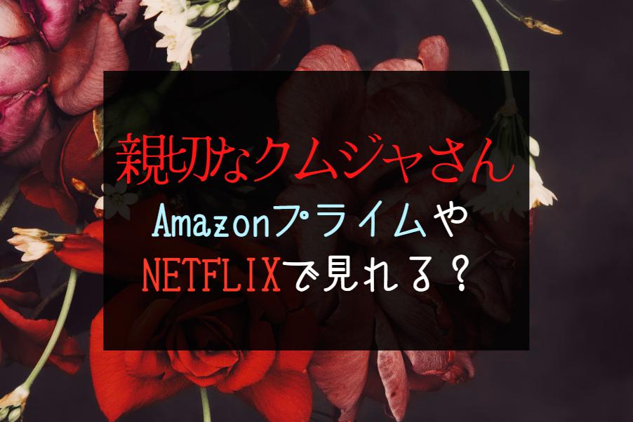 『親切なクムジャさん』NETFLIXやAmazonプライム配信はどこで見れる？