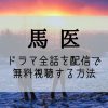 『馬医』2024年再放送予定＆動画配信サイトで最終回まで無料で見る方法